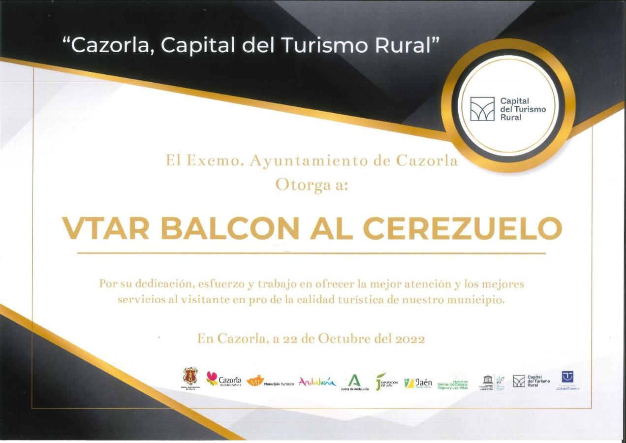Alojamiento Balcon Al Cerezuelo Cazorla Esterno foto